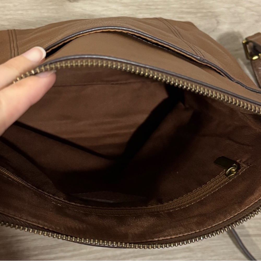 Fossil Brown Crossbody Bag - Picture 6 of 14